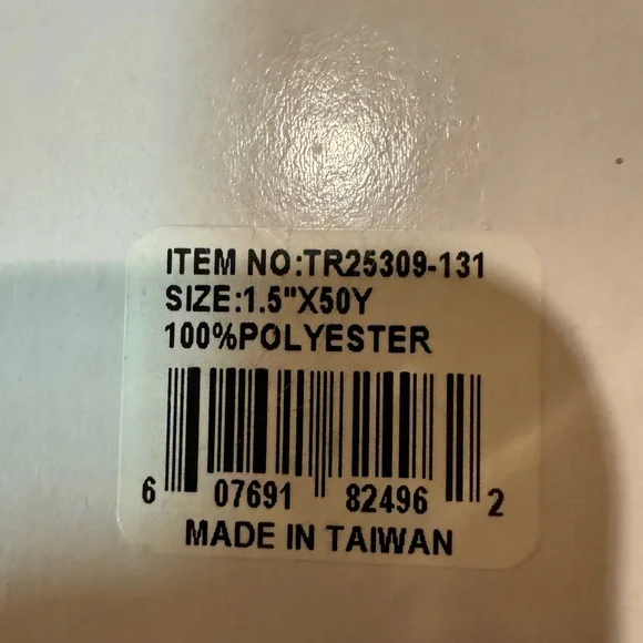 New 50 Yard Roll of Fall Owl Wired Ribbon 1.5 Inches Wide - Picture 2 of 3